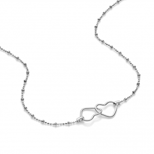 Collana in Argento con cuori